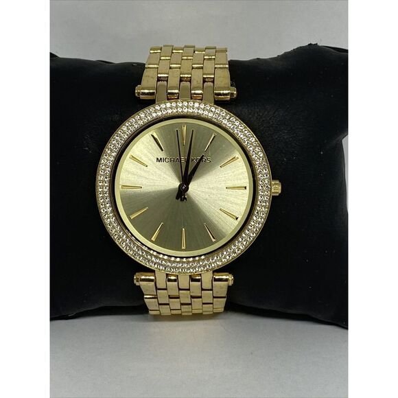 Michael Kors Darci MK3191 Women's Gold Stainless Steel Analog Dial Watch MP894 - Picture 1 of 12